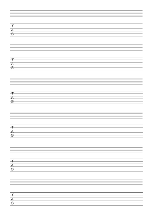 Manuscript Paper printable pdf download