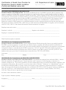 Form Wh-380-E - Certification Of Health Care Provider For Employee'S