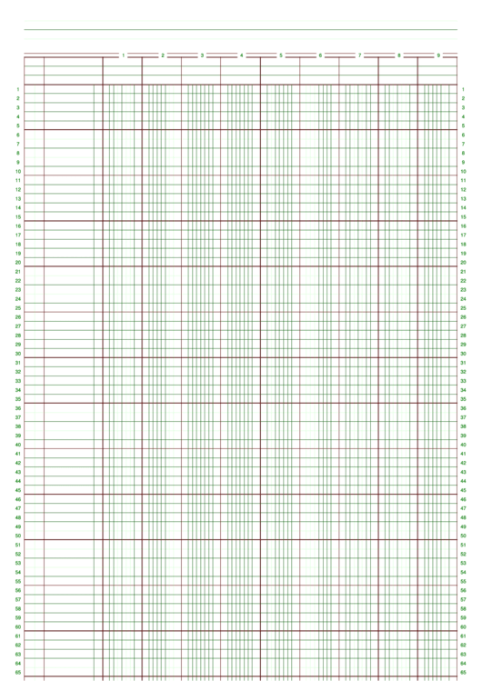 Green And Rust Ledger Paper printable pdf download