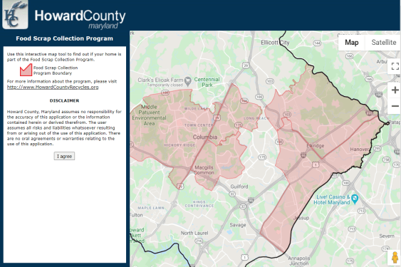 Howard County Interactive Map Howard County Maryland Data Download and Viewer