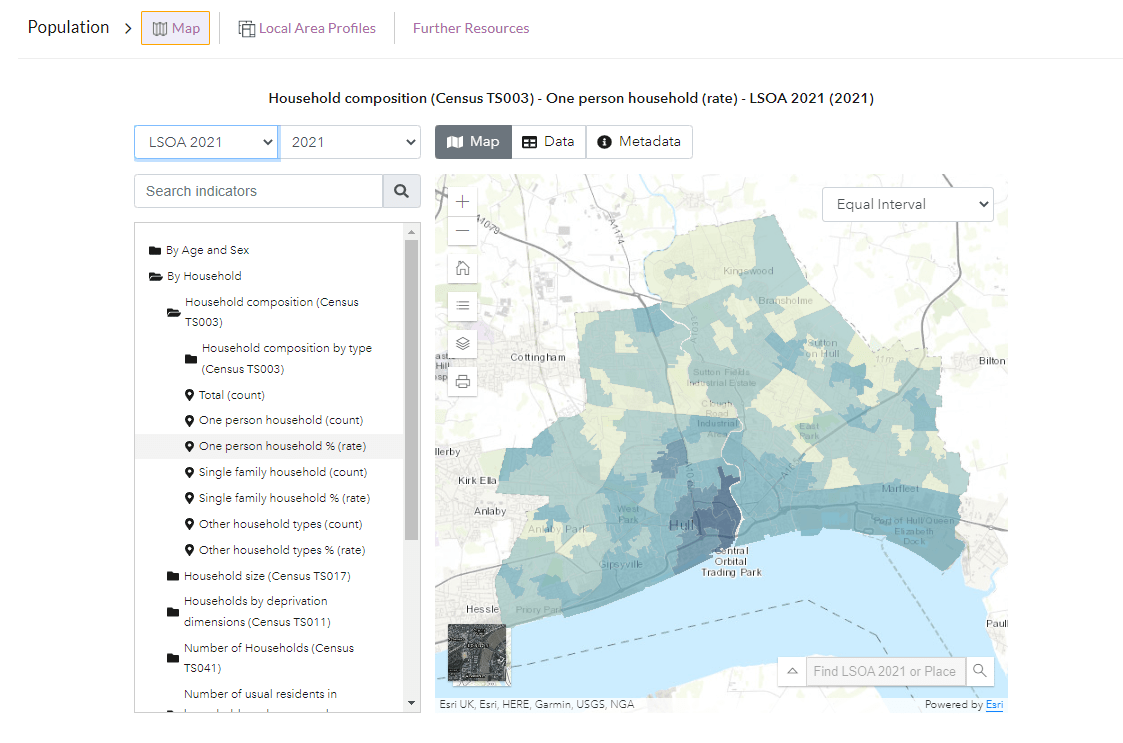 Census 2021 Data Demography and Migration Hull Data Observatory