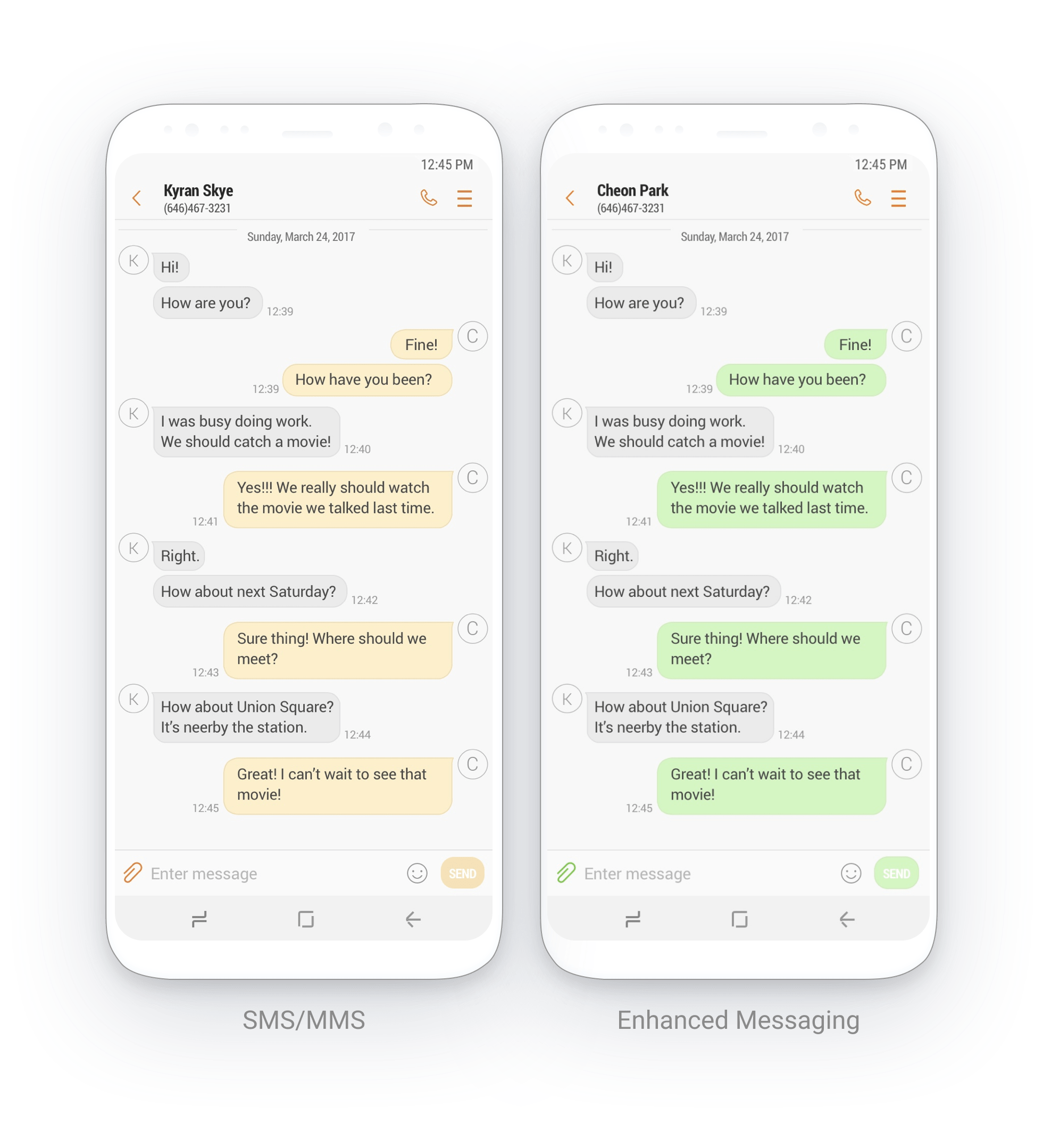 Why Message For  Not Showing On S7 Edge KillBills Browser