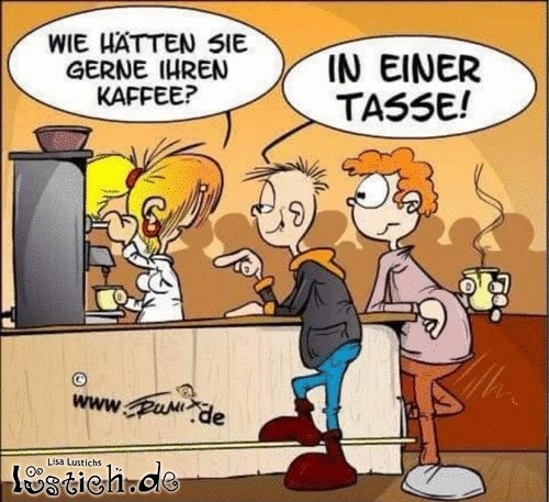 Leckerer Kaffee Bild lustich.de