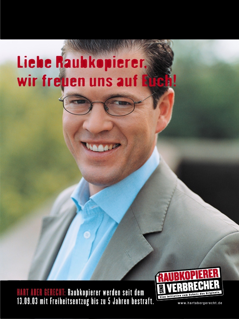 Raubkopierer sind Verbrecher! D ;) Kurioses Galerie MacTechNews.de