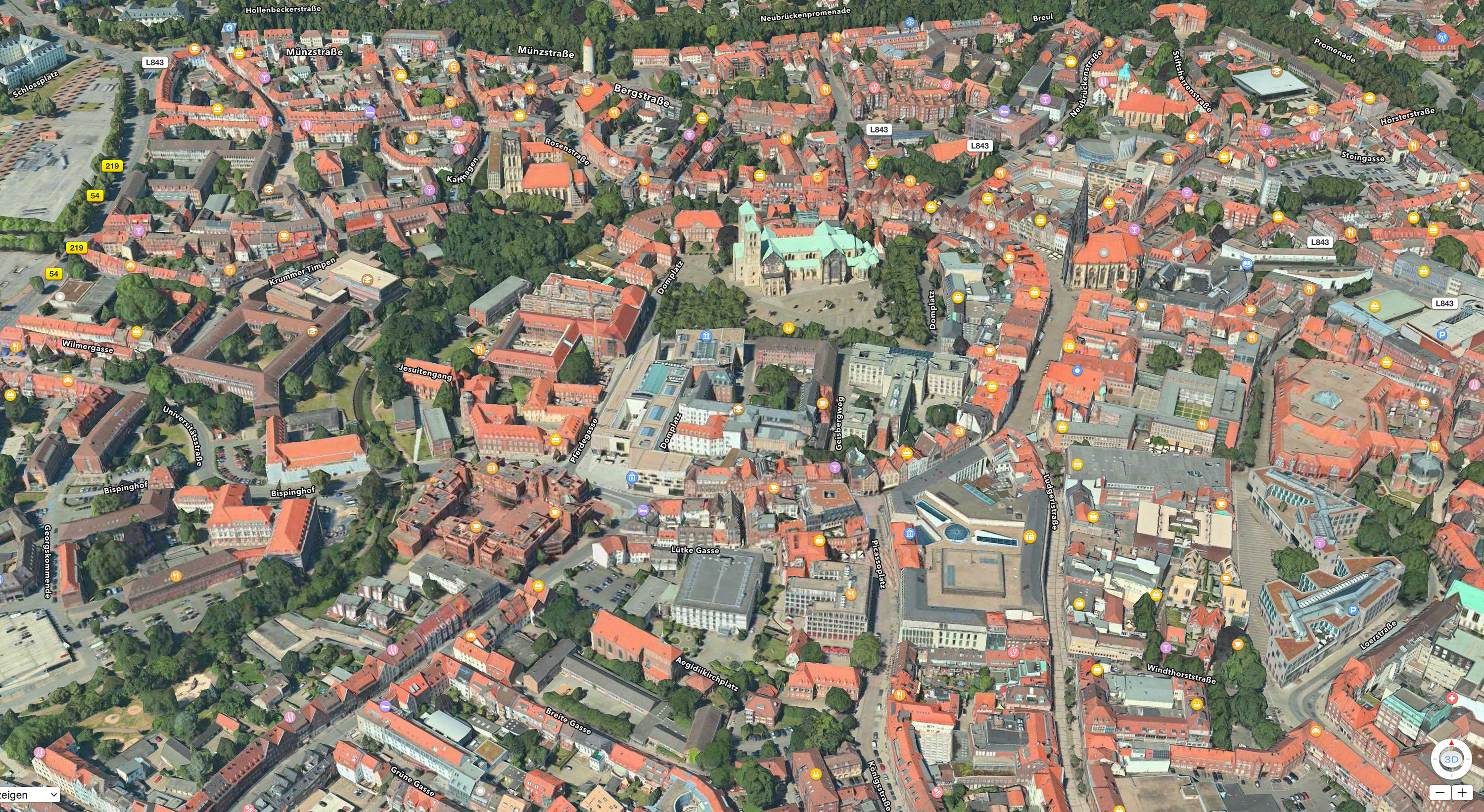 Münster in 3D AppleKarten erhalten weitere FlyoverStädte News