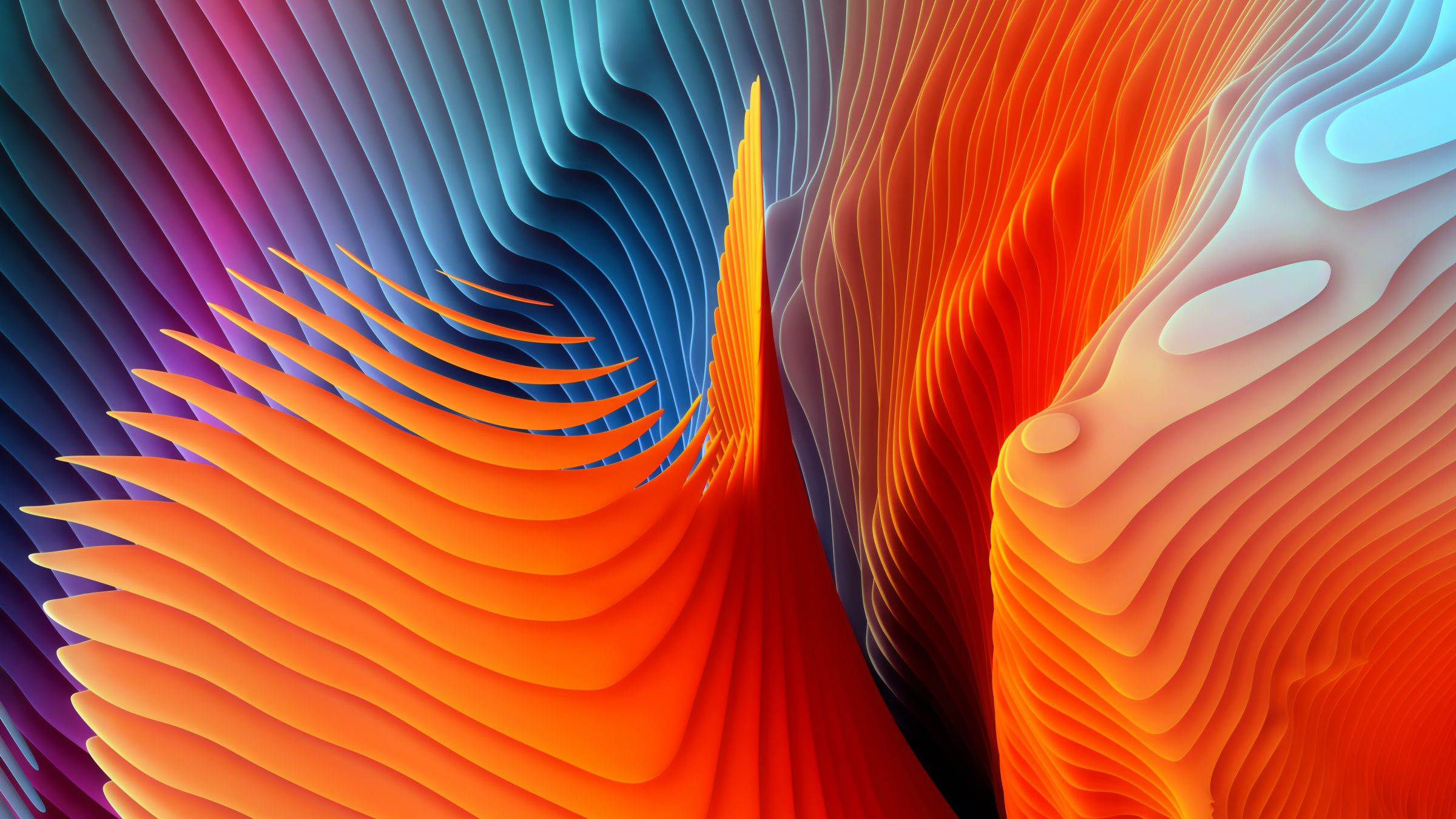 Farbexplosion Neue Hintergrundbilder für macOS Sierra