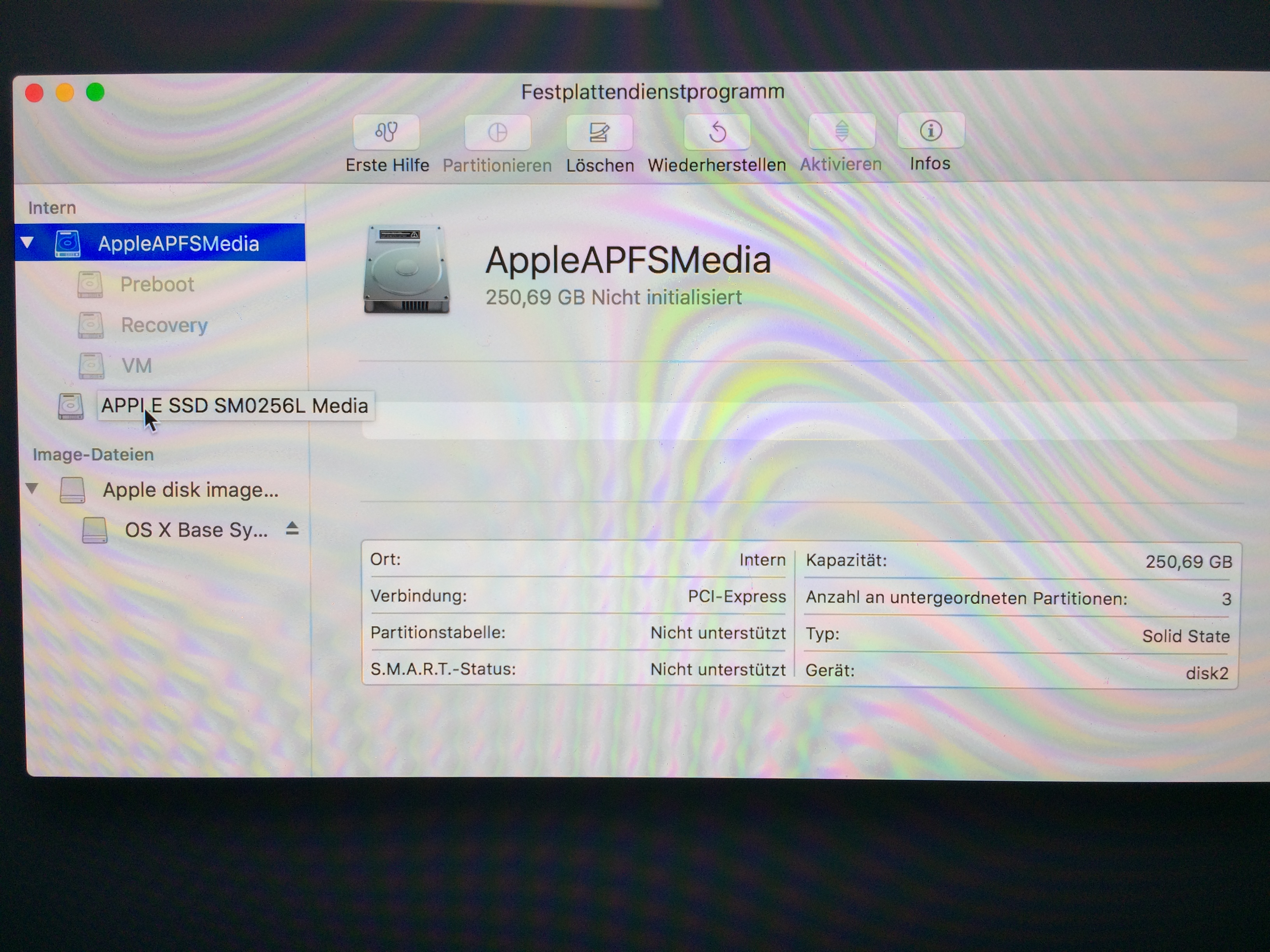 Macintosh HD / Startvolumen gelöscht Software Forum