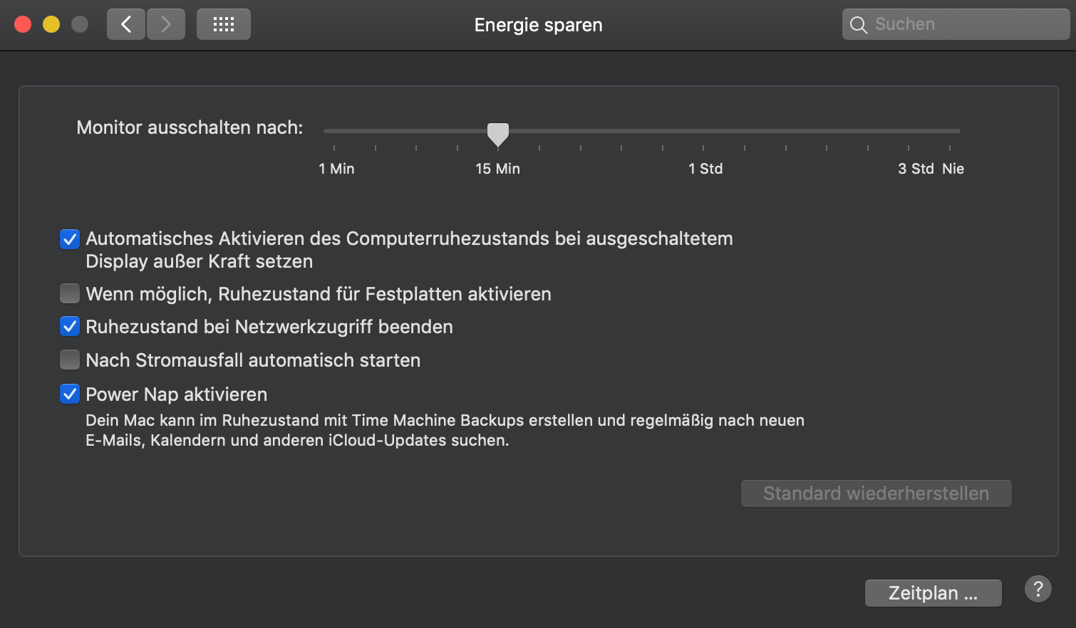Sperrbildschirm Mac ändern Mojave