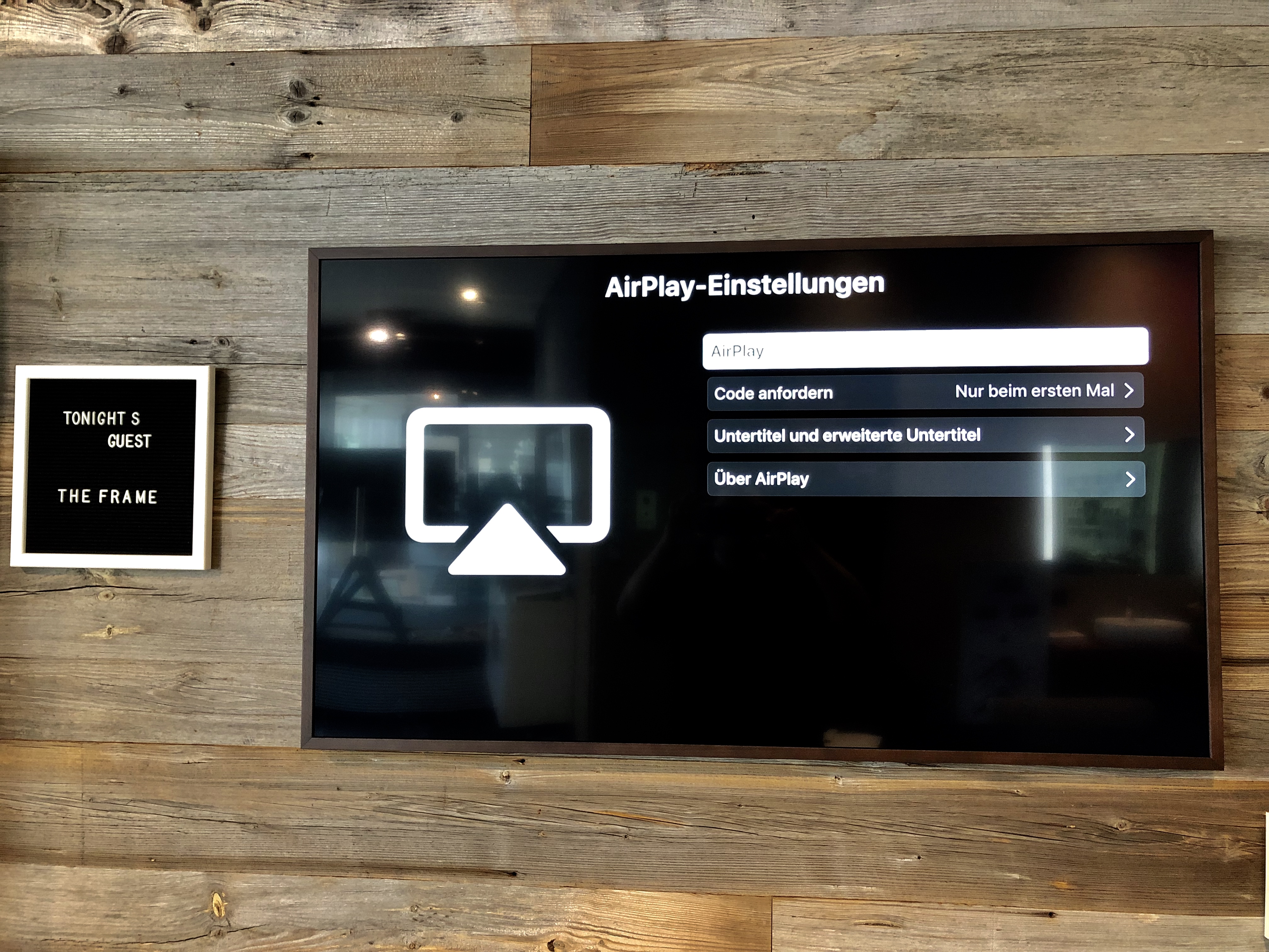 AirPlay 2 auf Samsung TV = Es funktioniert ! Apple TV Forum
