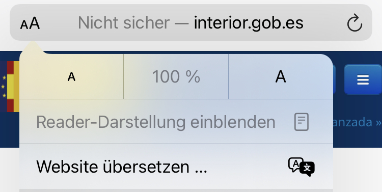 Neues Feature nun auch hierzulande Safari übersetzt ganze