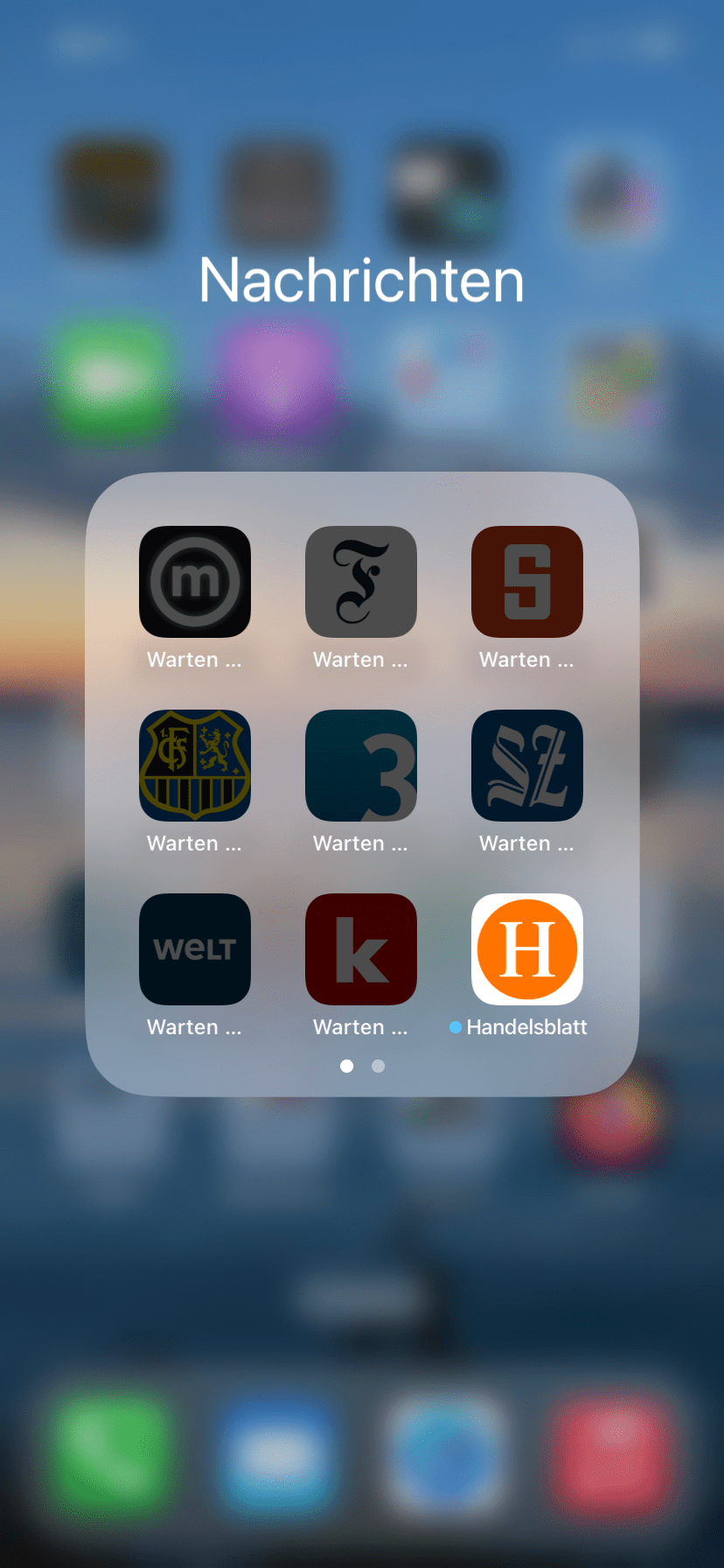 Nach Upgrade auf 16.1.1. sind viele installierte Apps nicht verfügbar