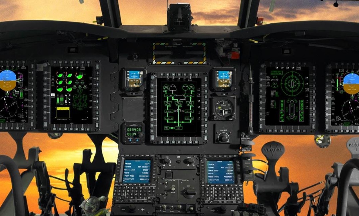 First Canadian CH147 Chinook uses glass cockpit from Rockwell Collins