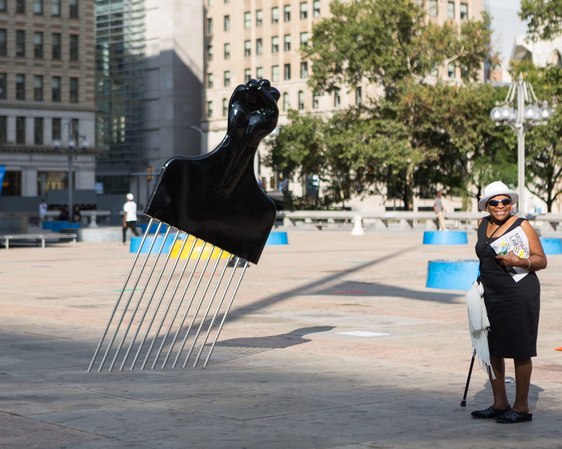 Hank Willis Thomas, All Power to All People Monument Lab