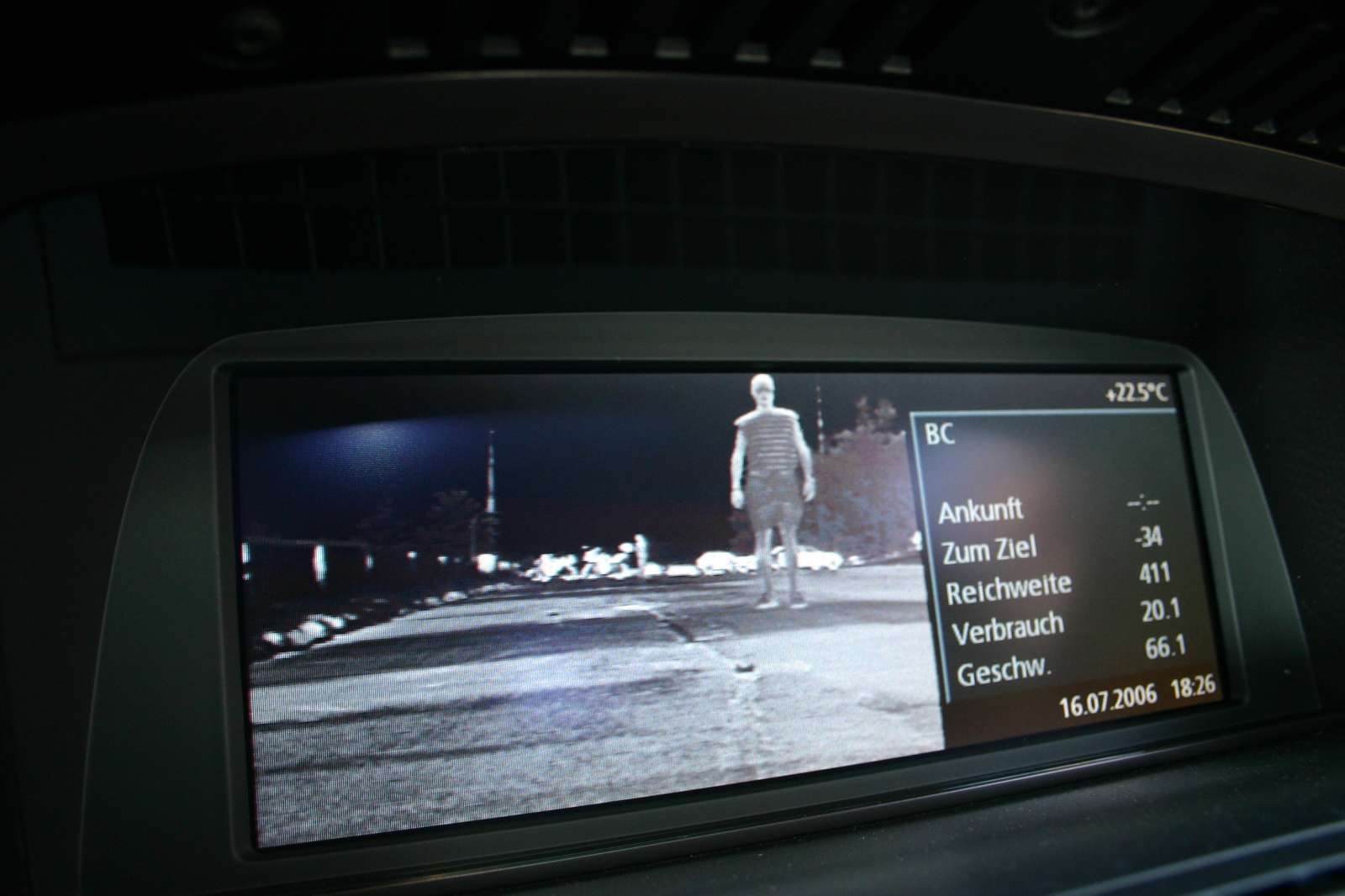 BMW Night Vision BMW 760i ein kleiner Testbericht designsworld