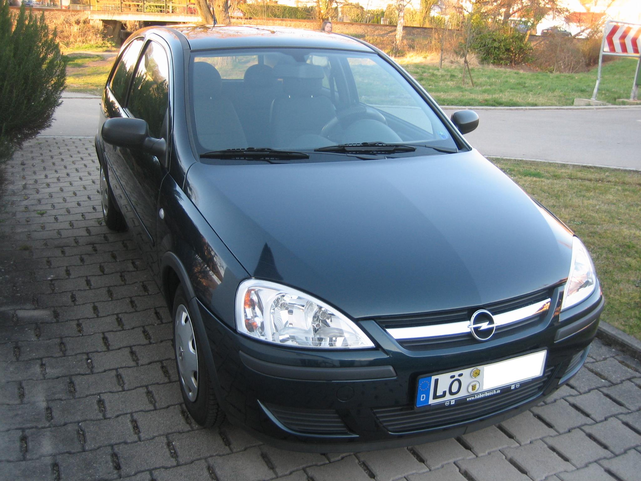 Corsa C Bj.04 (Facelift), nur 36000km, 1.Hand Biete Opel
