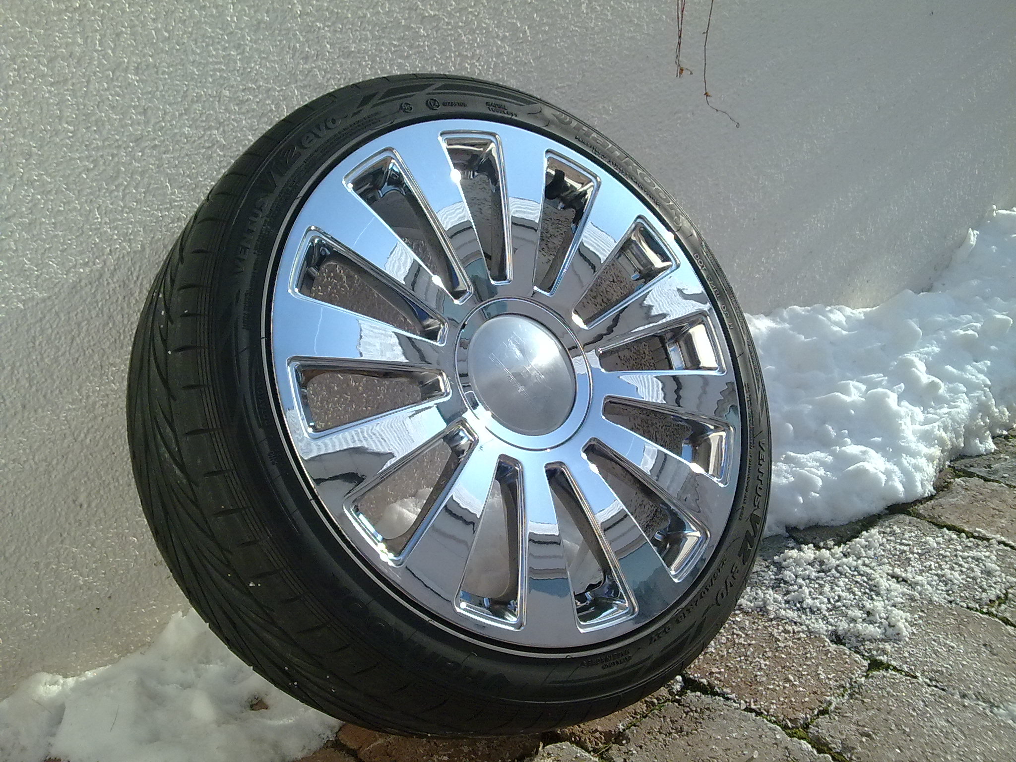 MAM 8 CHROM 8 x 18" Felgen für Bora, Golf und Audi A3 8p Biete Volkswagen