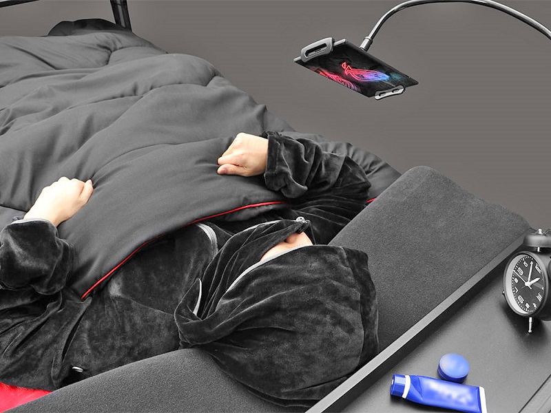 New Japanese Gaming Bed Proves Humanity Has Peaked