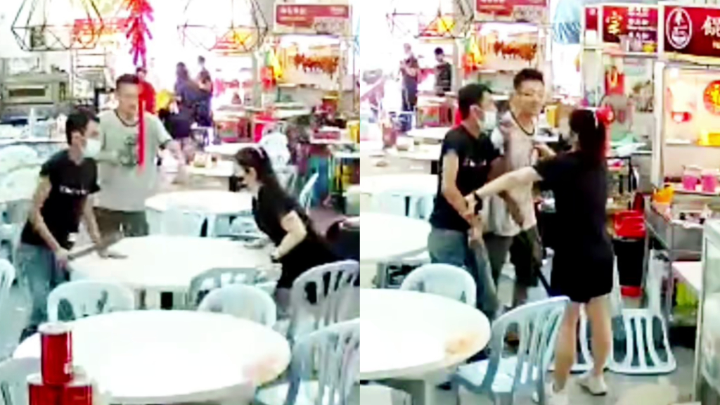 Malaysian woman praised for defending hawker against machetewielding men
