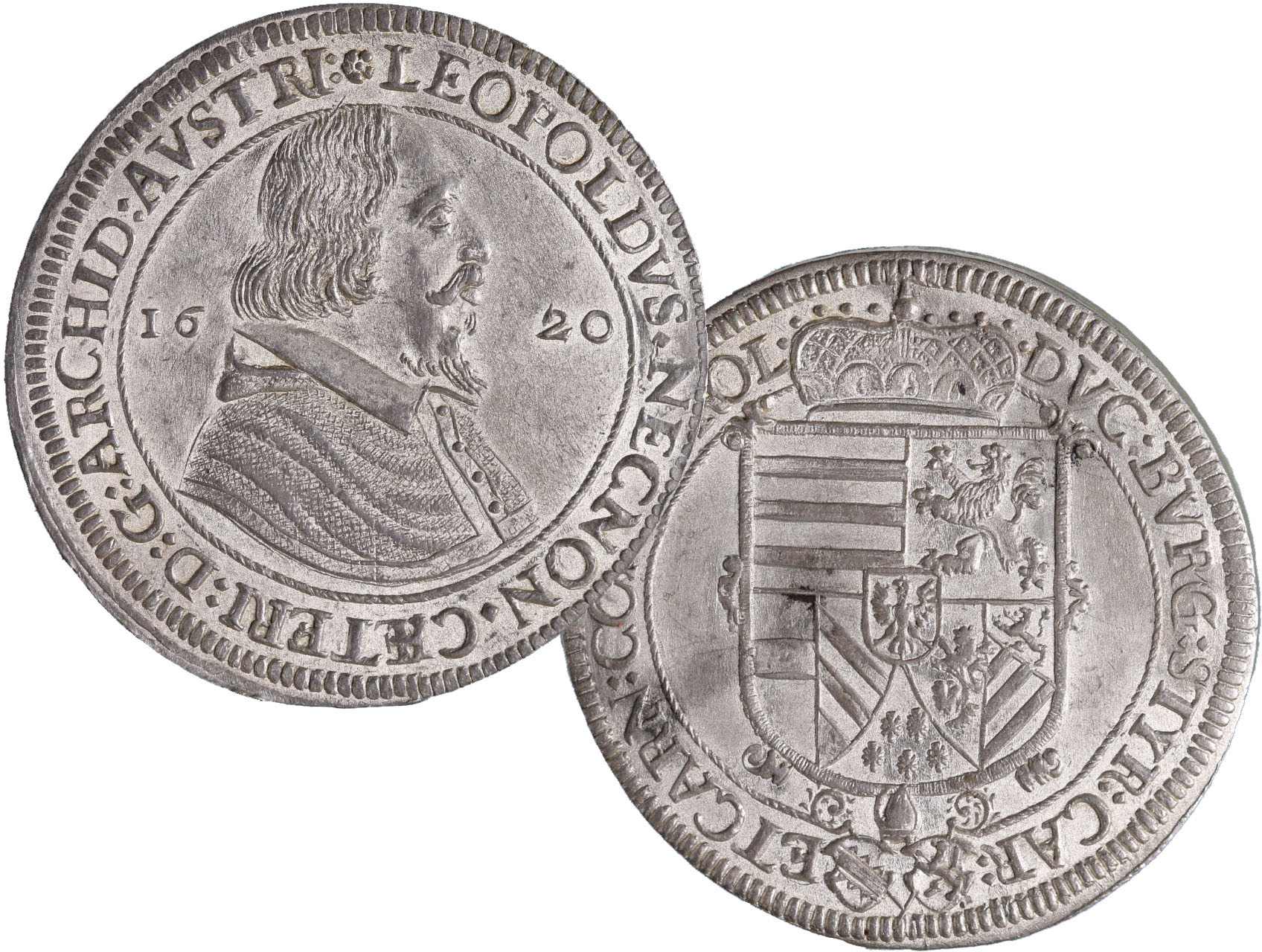 Arcivévoda Leopold 16191632 Tolar 1620 Hall Filatelie