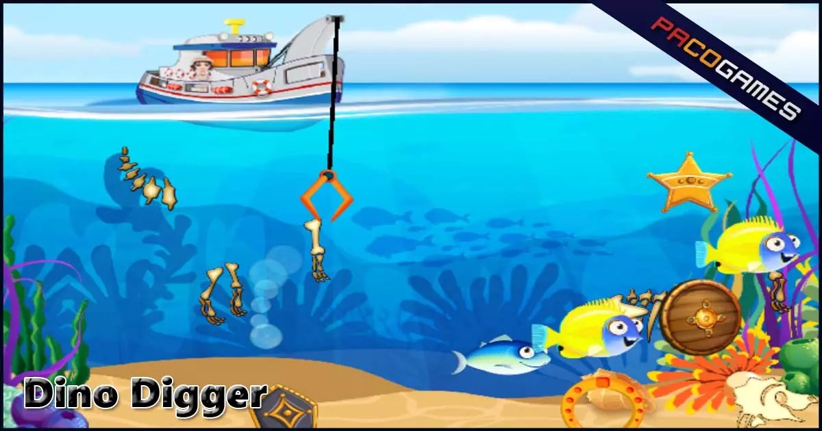 Dino Digger Play the Game for Free on PacoGames