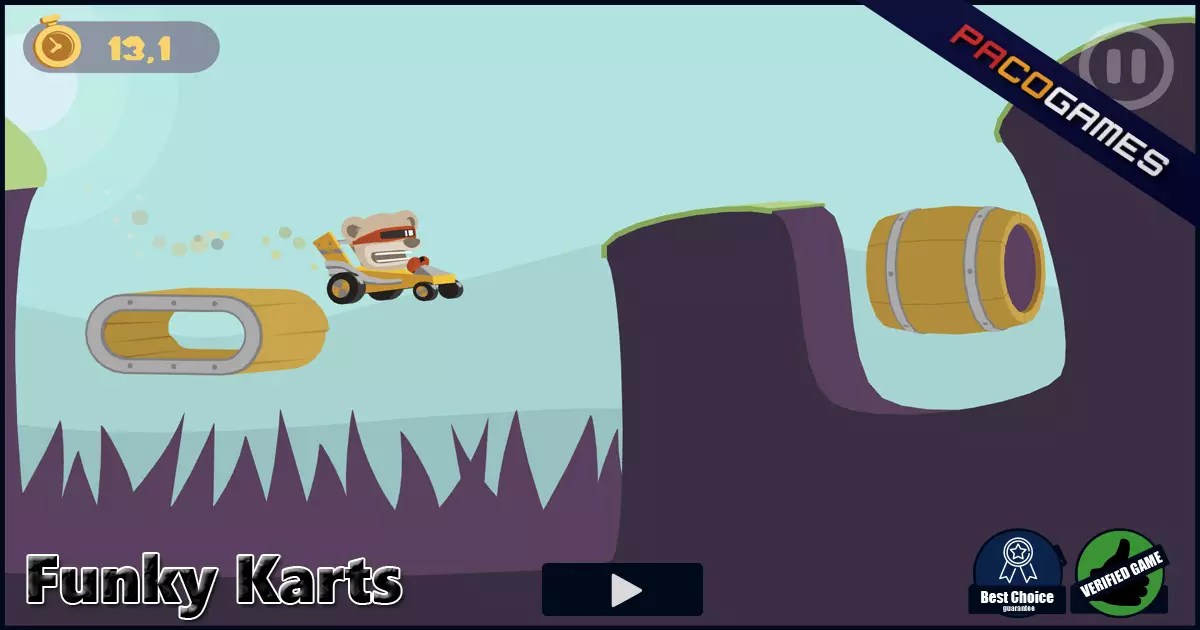 Funky Karts Play the Game for Free on PacoGames