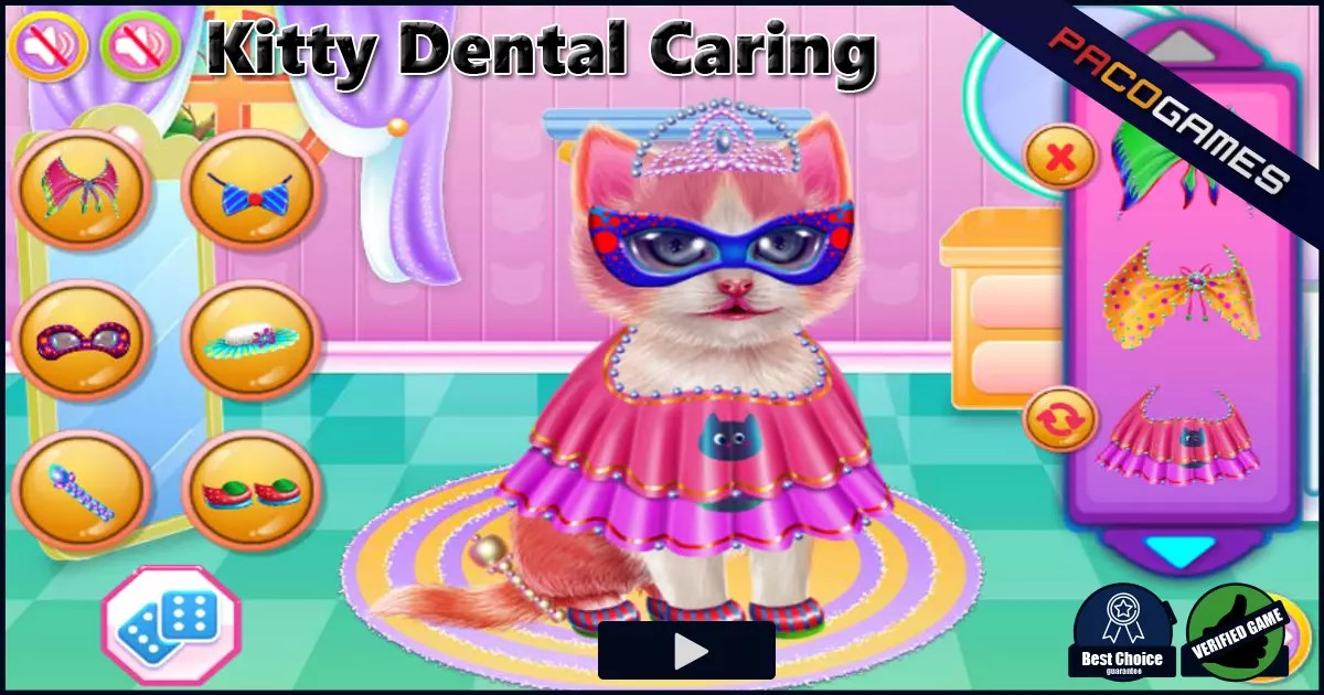 Kitty Dental Caring Games44