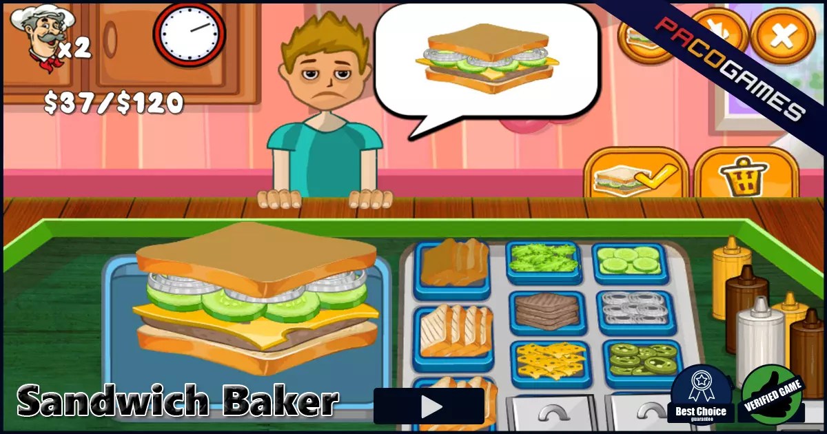Sandwich Baker Games44