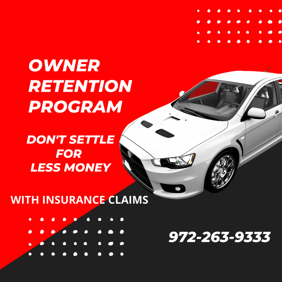 Getting More Money Retaining Ownership When Involved in a Collision