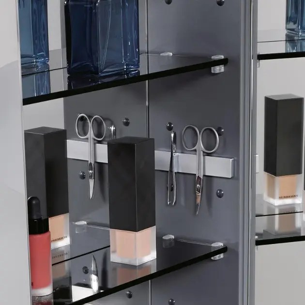 Geberit Option Armoire de toilette avec éclairage, 90x70x17 cm 500