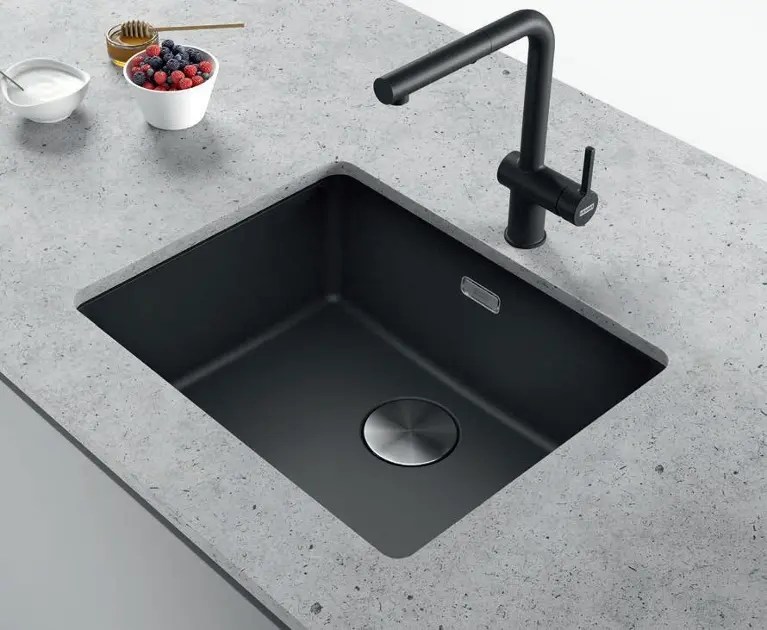 Franke Maris Évier en fragranit MRG 11052, 52x40 cm, onyx 114.0658.