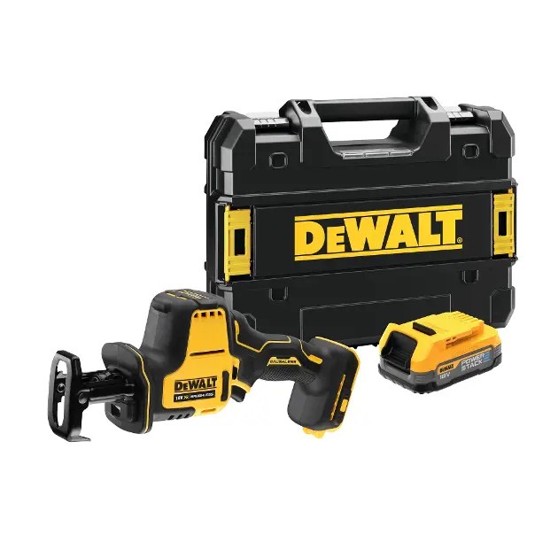 DeWALT Werkzeuge - Akku-Säbelsäge 18V, 1x Akku POWERSTACK 1,7 Ah