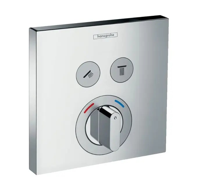 Hansgrohe Shower Select Mitigeur à encastrer pour 2 sorties, chrome 15768000 Sanitino.fr