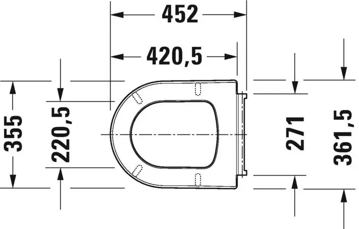 Duravit Me By Starck - Wc-Sitz Mit Absenkautomatik Softclose, Alpinweiß 0020090000 | Sanitino.de