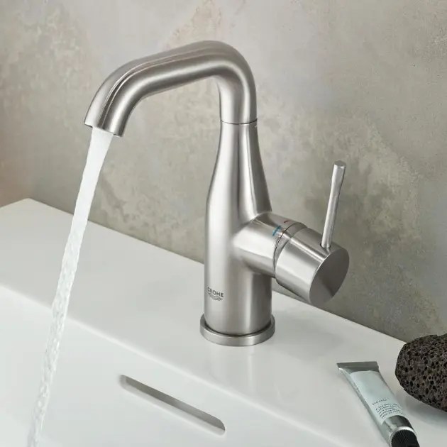 Grohe Essence Waschtisch Einhebelmischer M, SuperSteel 23462DC1