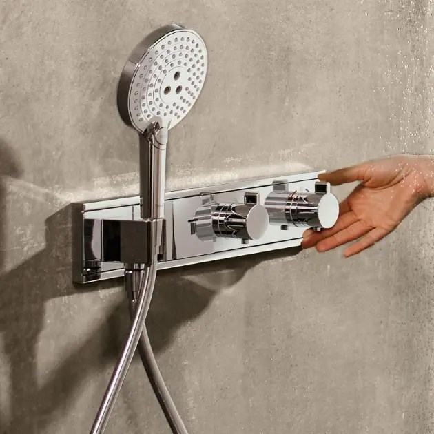 Hansgrohe RainSelect Mitigeur thermostatique de douche encastré pour
