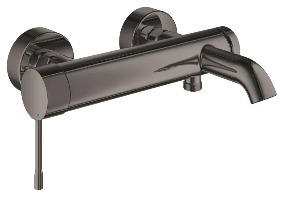 Grohe Essence Badewanne Einhebelmischer, Hard Graphite 33624A01 Sanitino.at