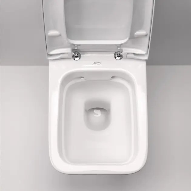 Geberit iCon WC suspendu, Rimfree, avec KeraTect, blanc