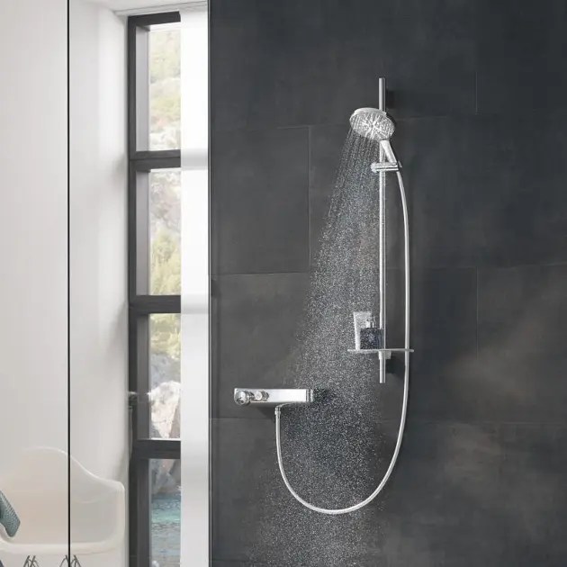 Grohe Rainshower SmartActive Set de douche de tête 150 9,5 l/min, 3