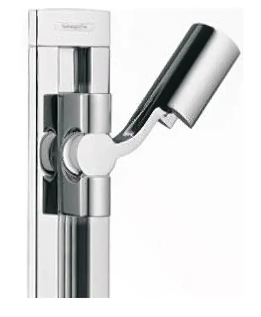 Hansgrohe Toebehoren Houder voor Unica glijstang, chroom 98520000