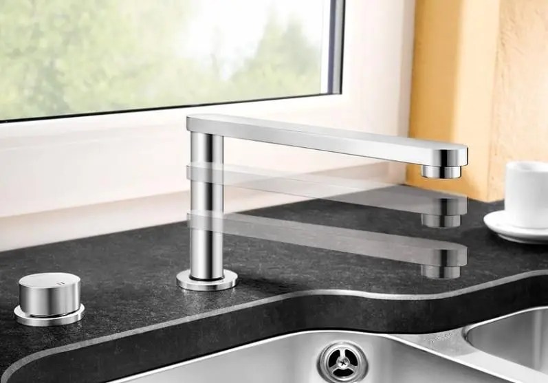 Blanco Eloscope F II d’évier escamotable