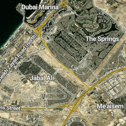 Emirates Hills Location Map Emirates Hills Villa E160 : Scribble Maps