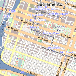 Map Of Downtown Sacramento Downtown Sacramento : Scribble Maps