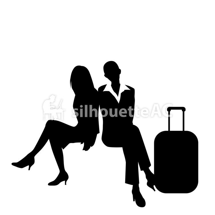 Karir Wanita Purse Puter Maneh Ujata Free Silhouette Vector Illustration