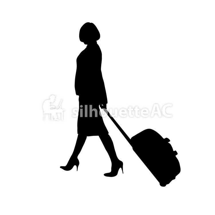 Ustaya Ustaya Carrier Ladies Bag Silhouette Free Vector Illustration