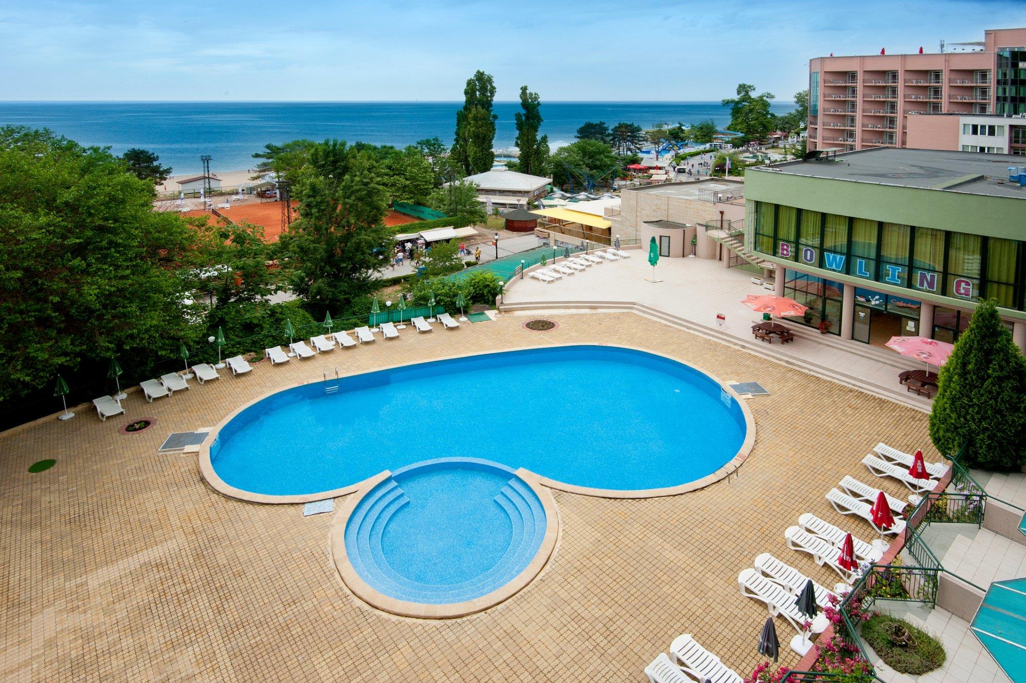 Hotel Palm Beach ubytovanie Zlaté piesky Bulharsko Cestovná