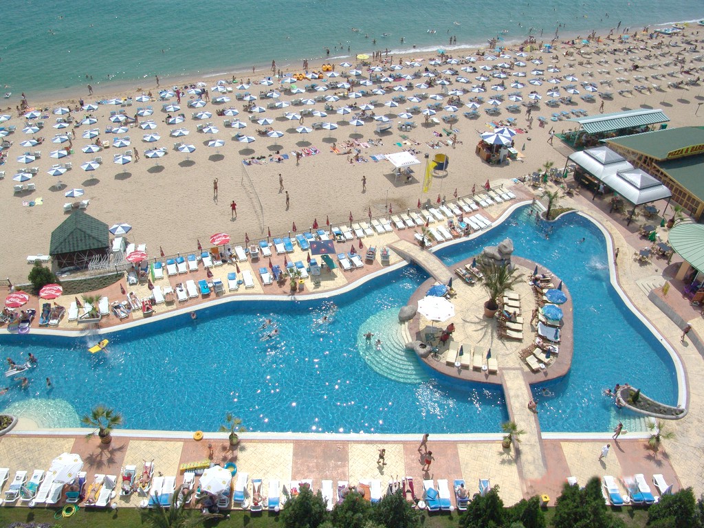 Hotel Morsko Oko Garden ubytovanie Zlaté piesky Bulharsko Cestovná