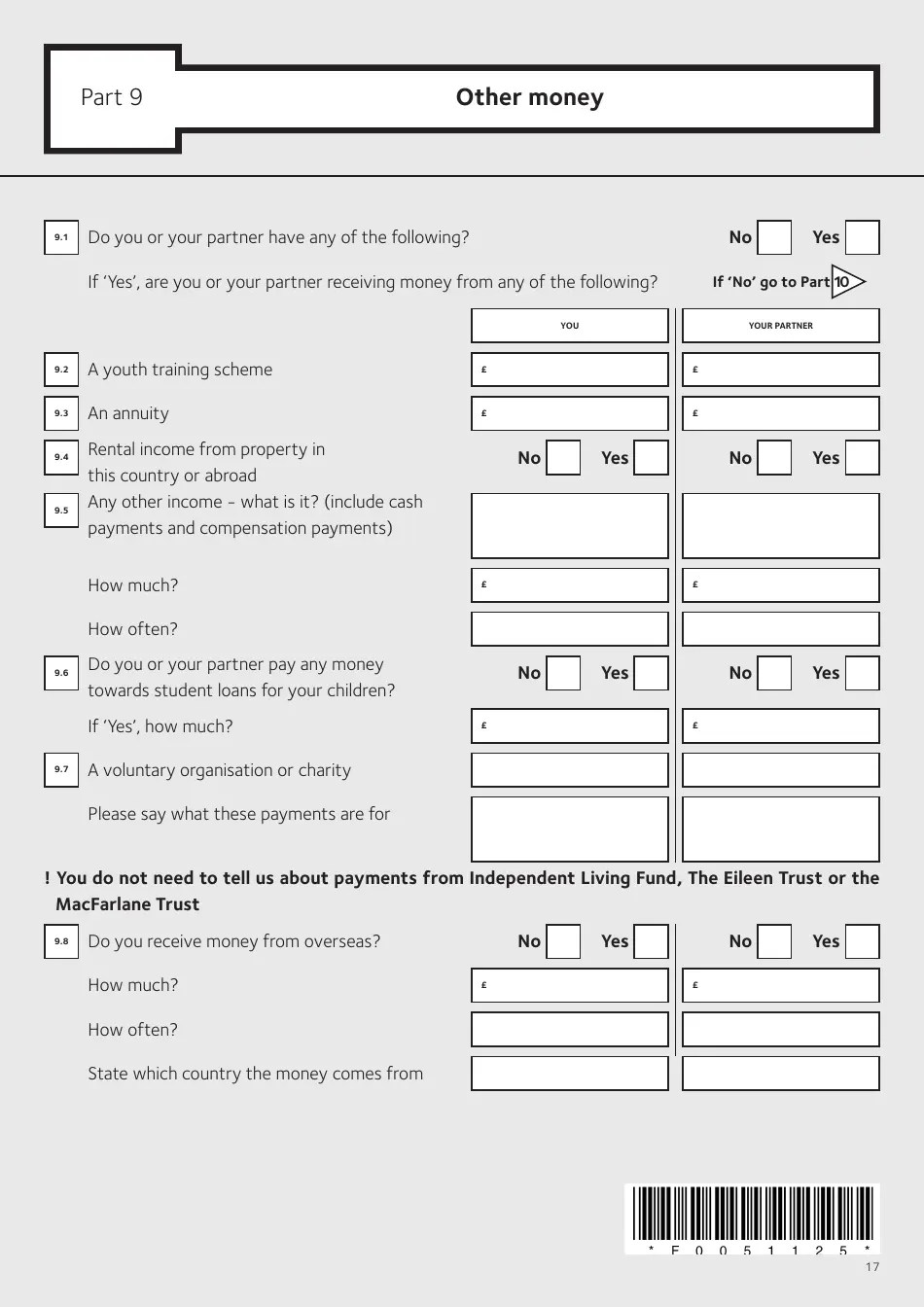 Islington, Greater London United Kingdom Application Form for Housing Benefit (Including Local