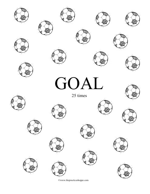 Soccer Practice Chart Template Download Printable PDF | Templateroller