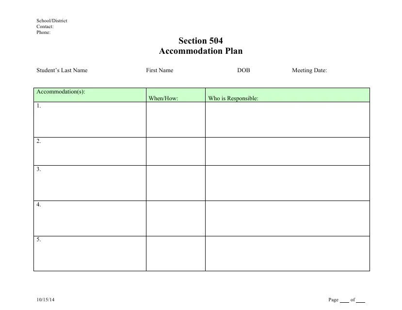 Plan Template Fill Out, Sign Online and Download PDF