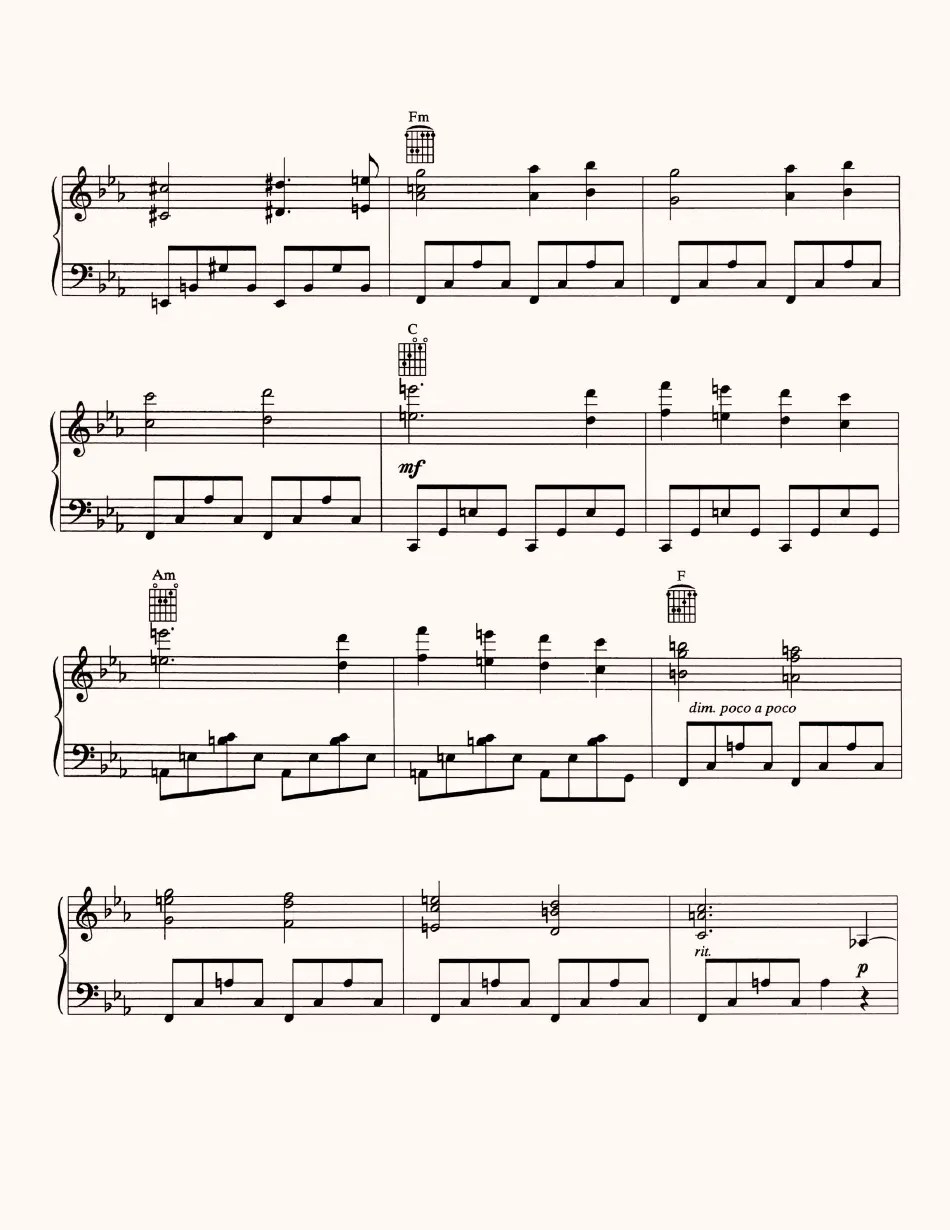 Angelo Badalamenti Love Theme From Twin Peaks Piano Sheet Music